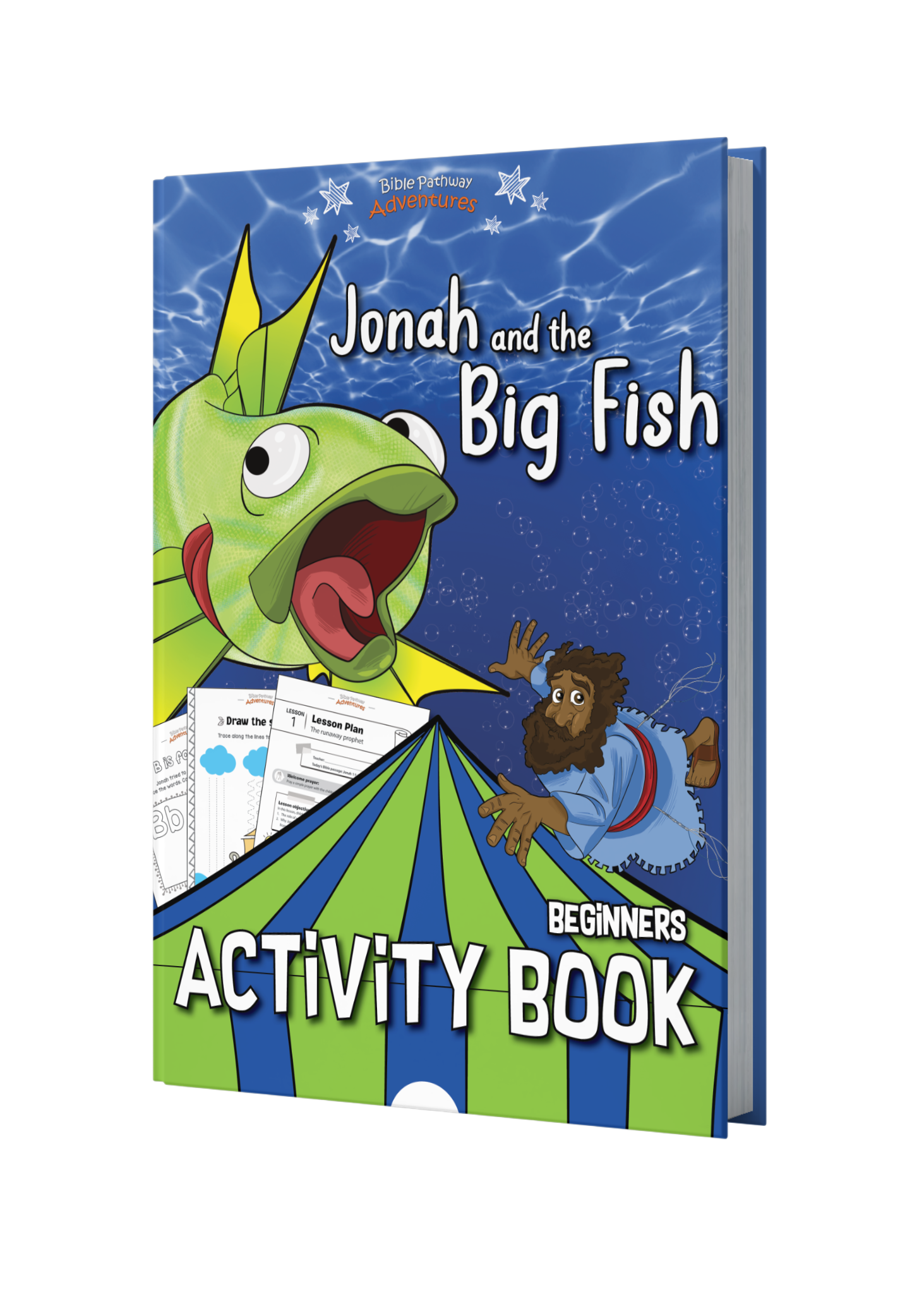 Jonah and the Fish Activity Book for Beginners Book cover