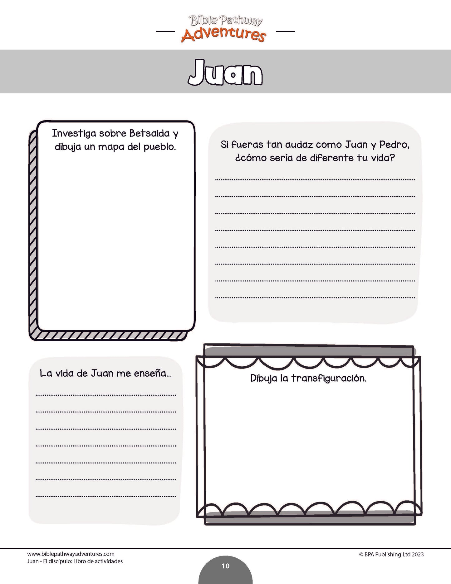 Juan - El discípulo: Libro de actividades