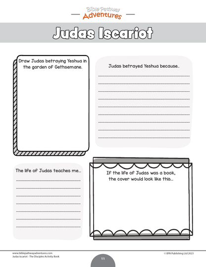 Judas: The Disciple Activity Book (PDF)