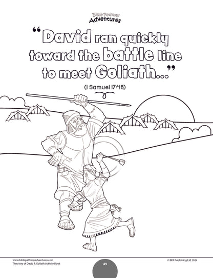 David & Goliath Activity Book