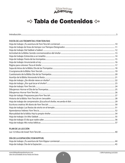 PAQUETE: Libros de actividades de las fiestas de Otoño