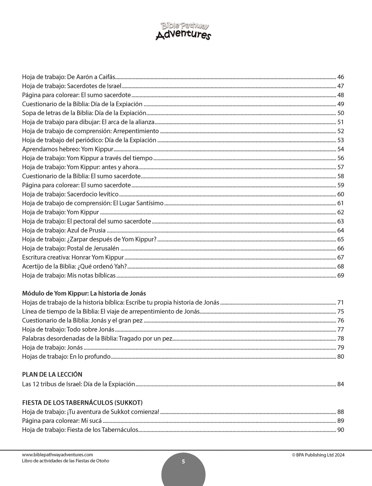 PAQUETE: Libros de actividades de las fiestas de Otoño