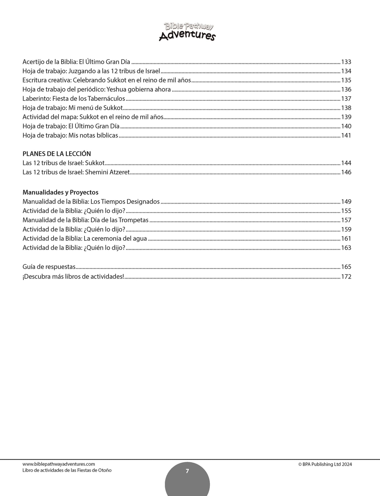 PAQUETE: Libros de actividades de las fiestas de Otoño