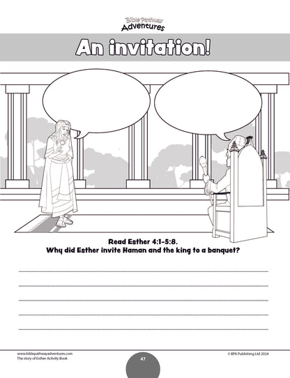 The story of Esther Activity Book