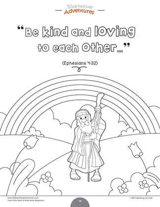 Kindness: Fruit of the Spirit Activity Book for Beginners – Bible ...