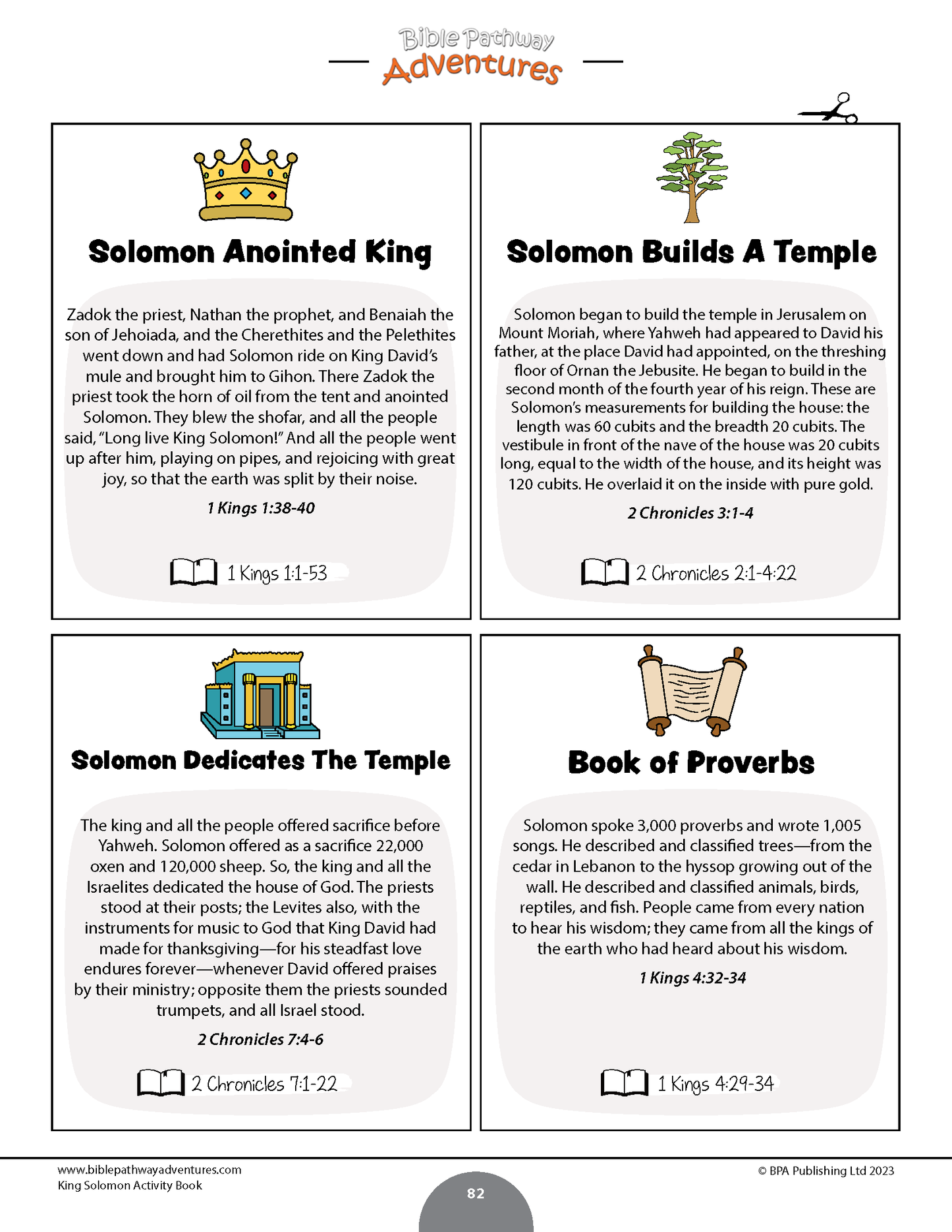 King Solomon Activity Book (PDF)