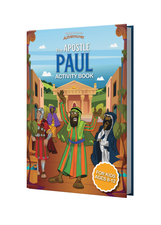 The Apostle Paul Activity Book (paperback)