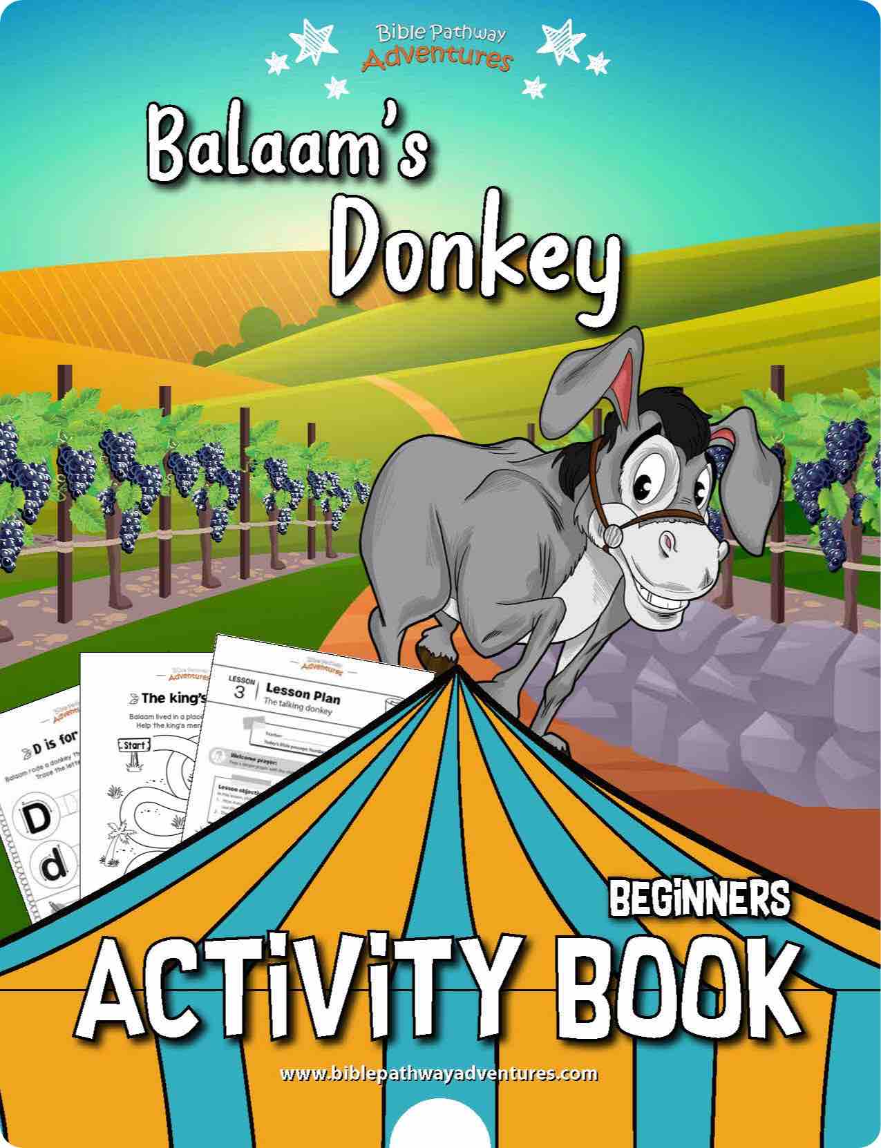 Balaam’s Donkey Activity Book for Beginners