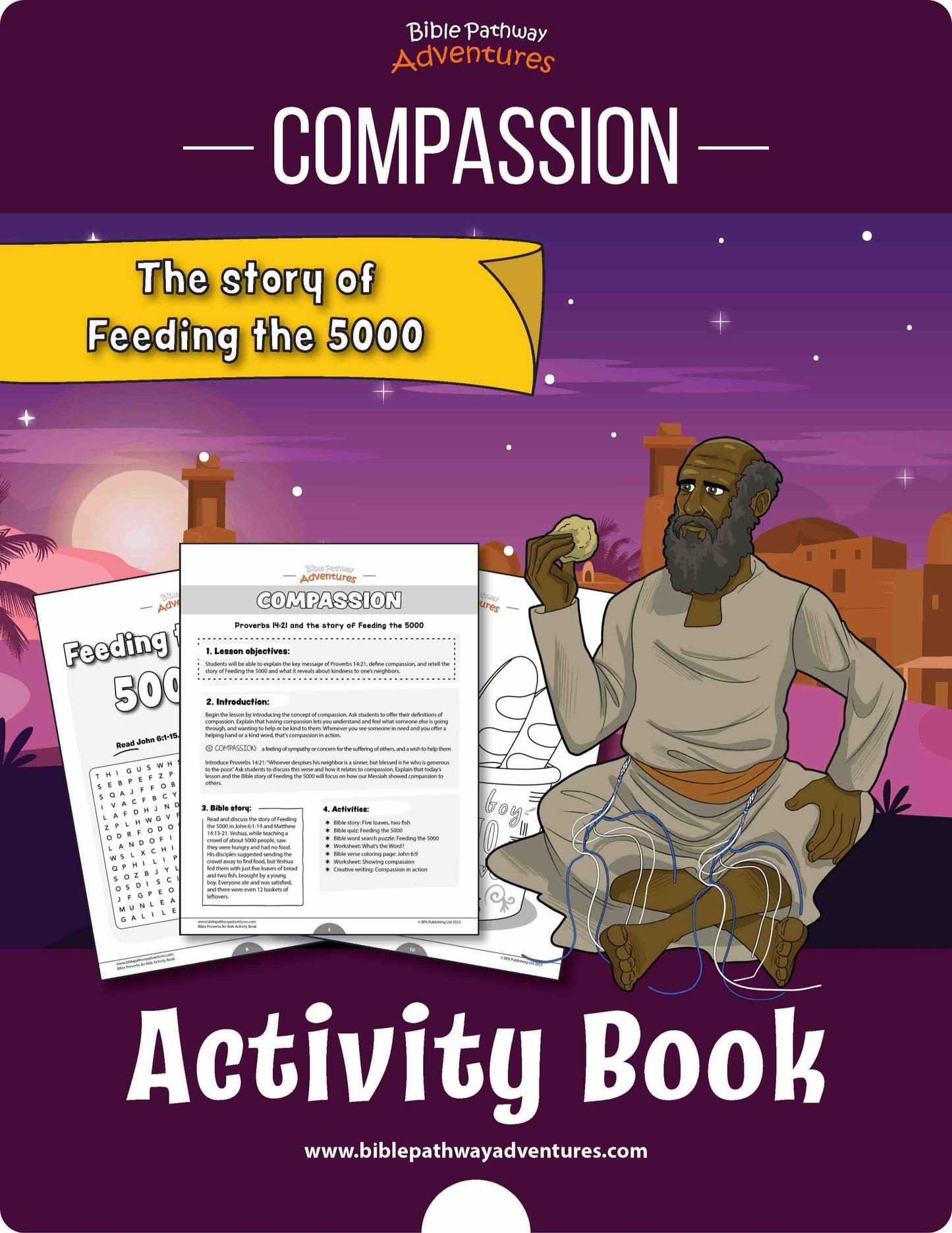 Compassion: Bible Activity Book for Kids