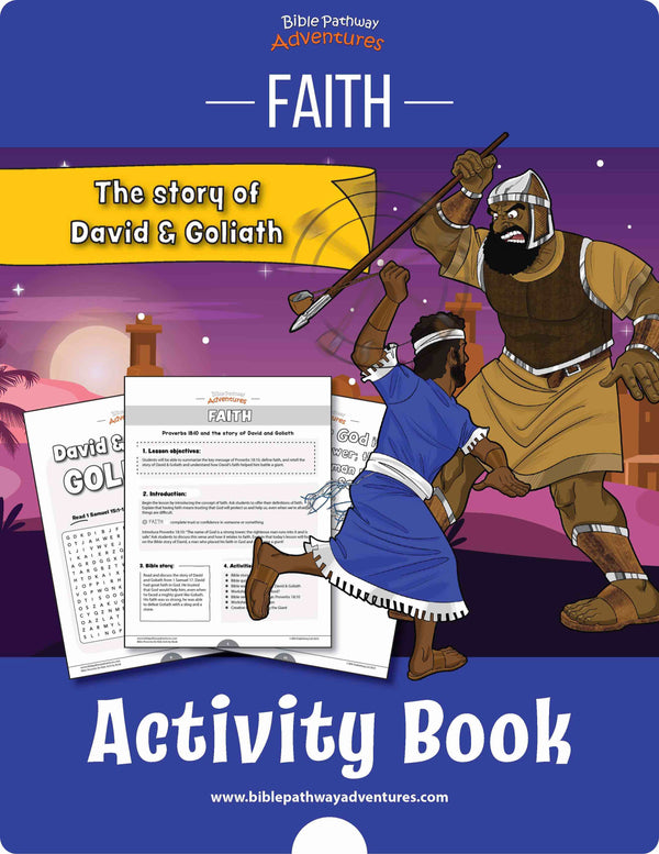 Faith: Bible Activity Book for Kids – Bible Pathway Adventures