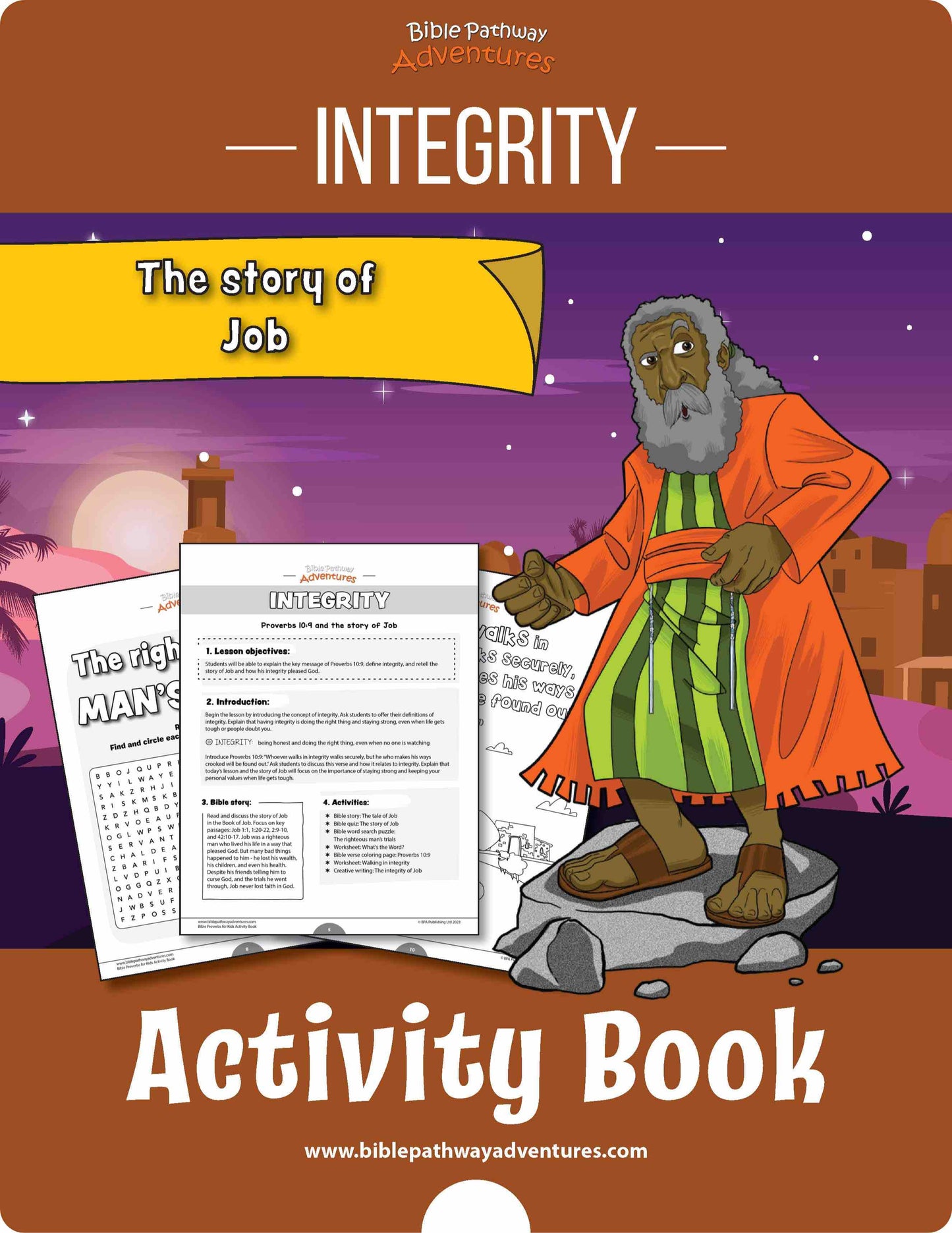 Integrity: Bible Activity Book for Kids