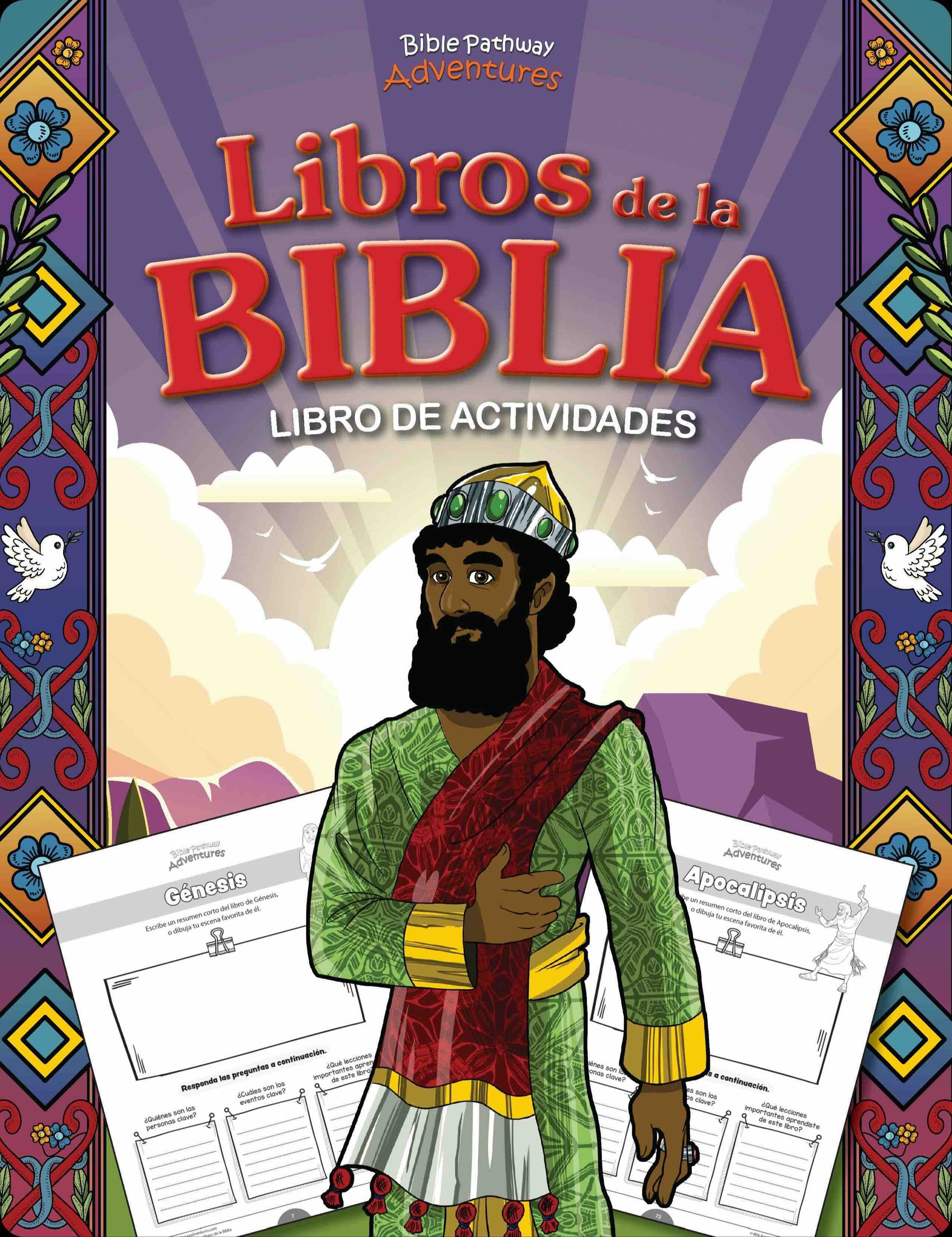 Libro de actividades de los libros de la Biblia