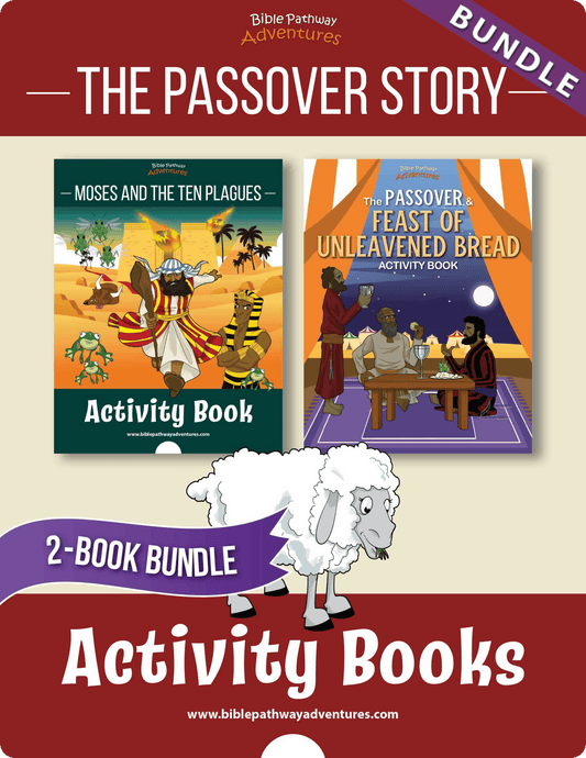 BUNDLE: The Passover Story Activity Books (PDF)