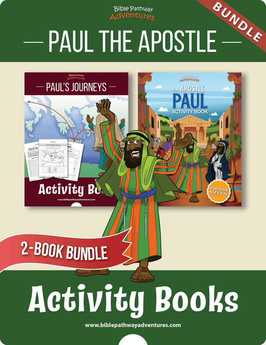 BUNDLE: Paul the Apostle Activity Books (PDF)