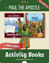 BUNDLE: Paul the Apostle Activity Books (PDF) – Bible Pathway Adventures