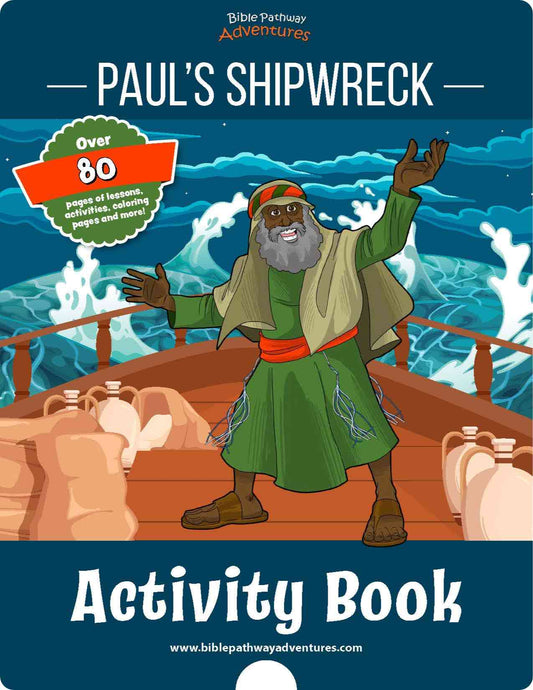 Paul's Shipwreck Activity Book (PDF)