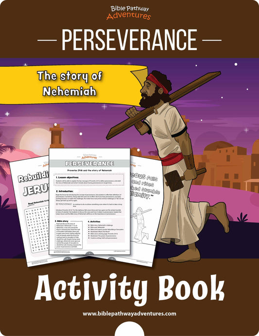 Perseverance: Bible Activity Book for Kids