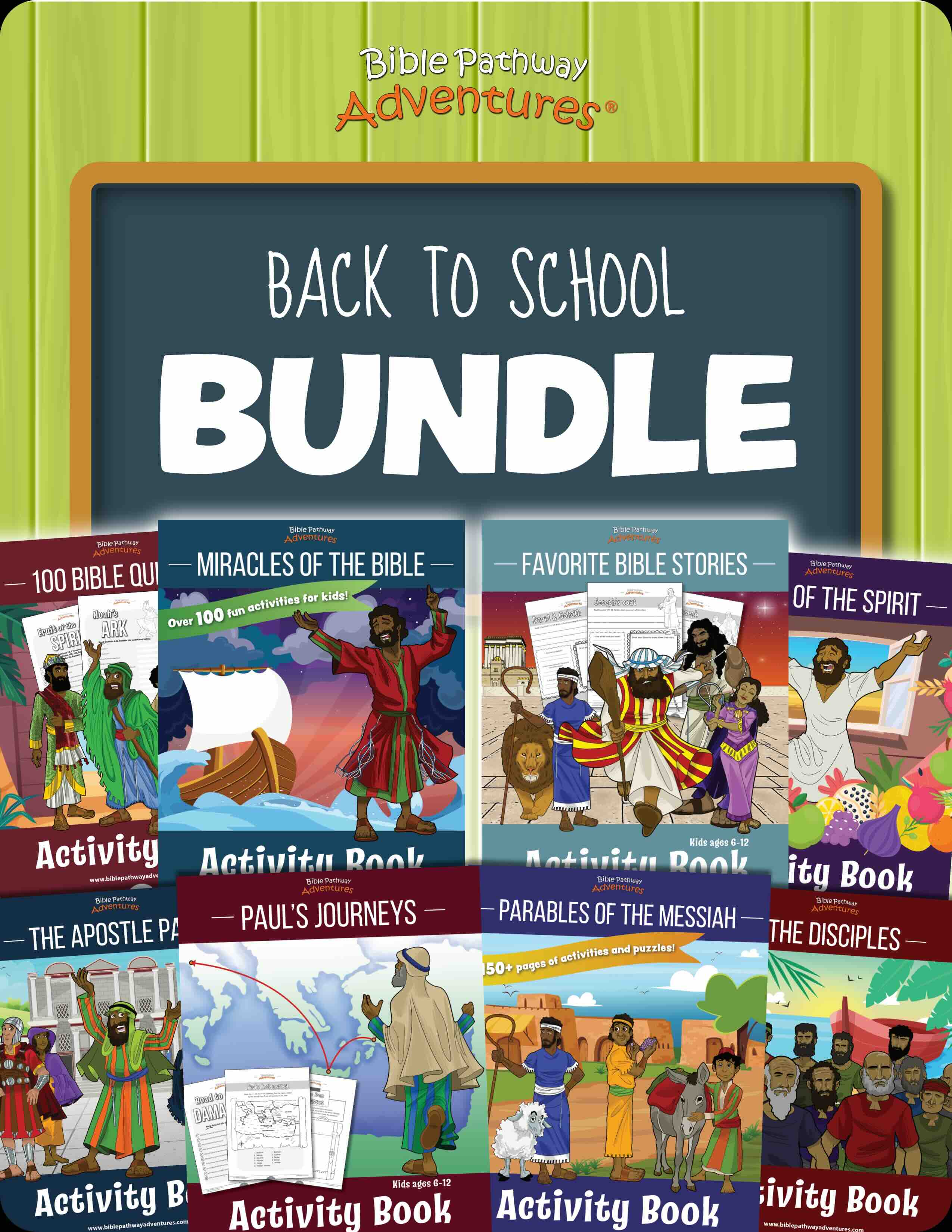 Back To School BUNDLE - Bible Lessons & Activities (PDF) – Bible ...