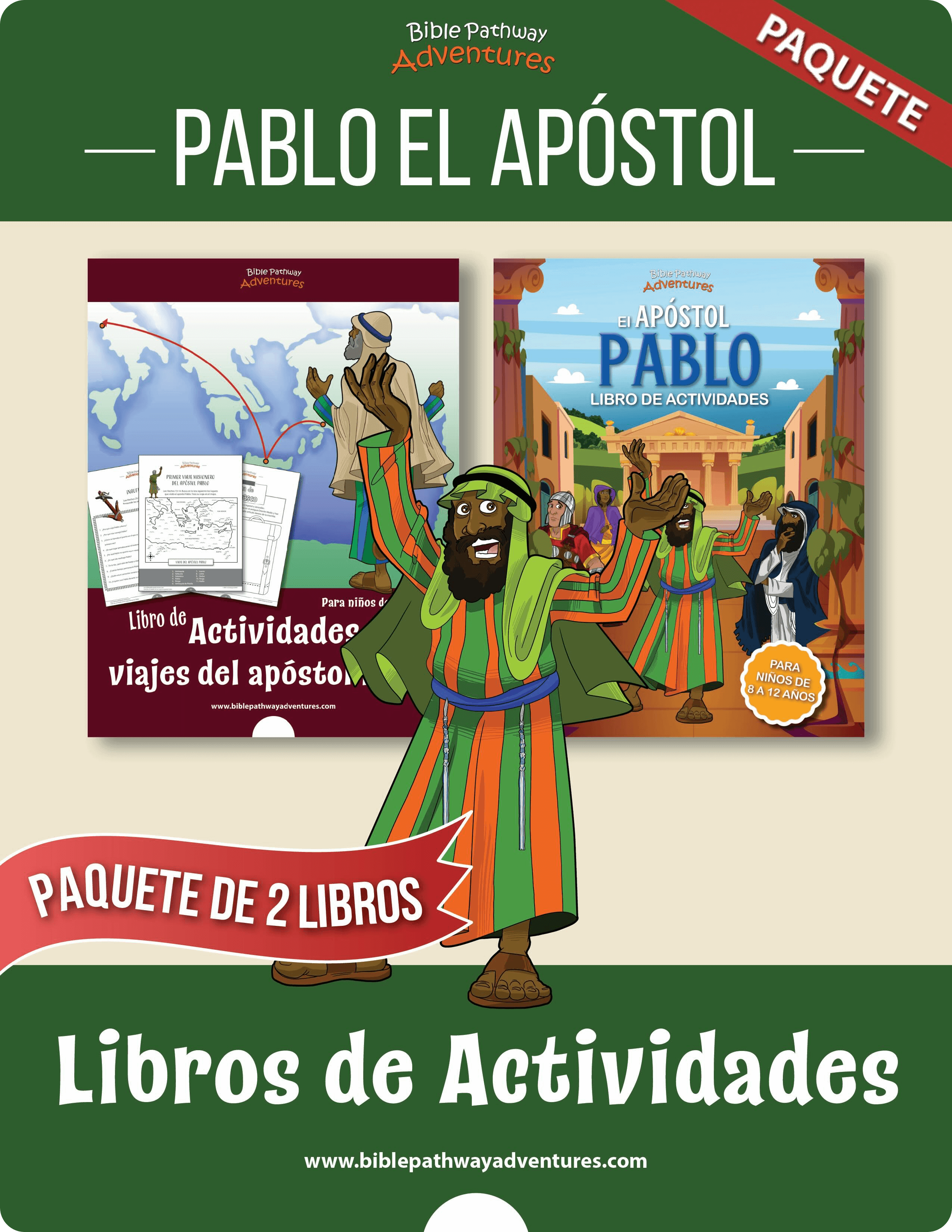 BUNDLE: Libros de actividades del apóstol Pablo (PDF) – Bible Pathway ...