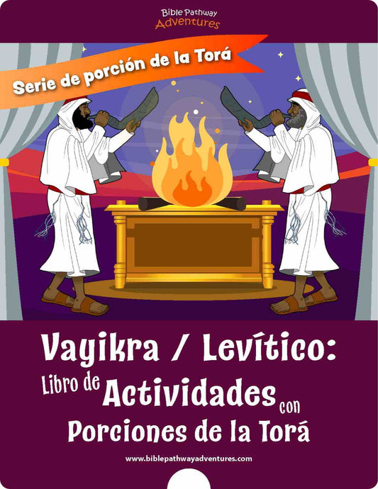 Vayikra / Levítico: Libro de actividades con porciones de la Torá