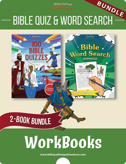 BUNDLE: Bible Quiz & Word Search Workbooks (PDF)