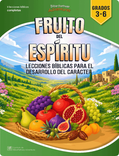 PAQUETE | Currículo Bíblico del Fruto del Espíritu para grados K-6