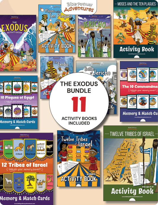 The Exodus Activity Book BUNDLE (PDF)