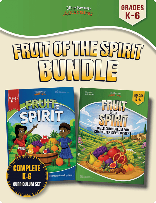 BUNDLE | Fruit of the Spirit Bible Curriculum for Grades K-6