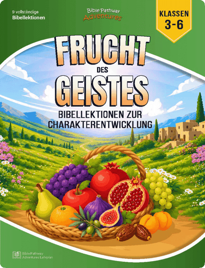 Frucht des Geistes | Bibelcurriculum zur Charakterentwicklung (Klassen 3-6)