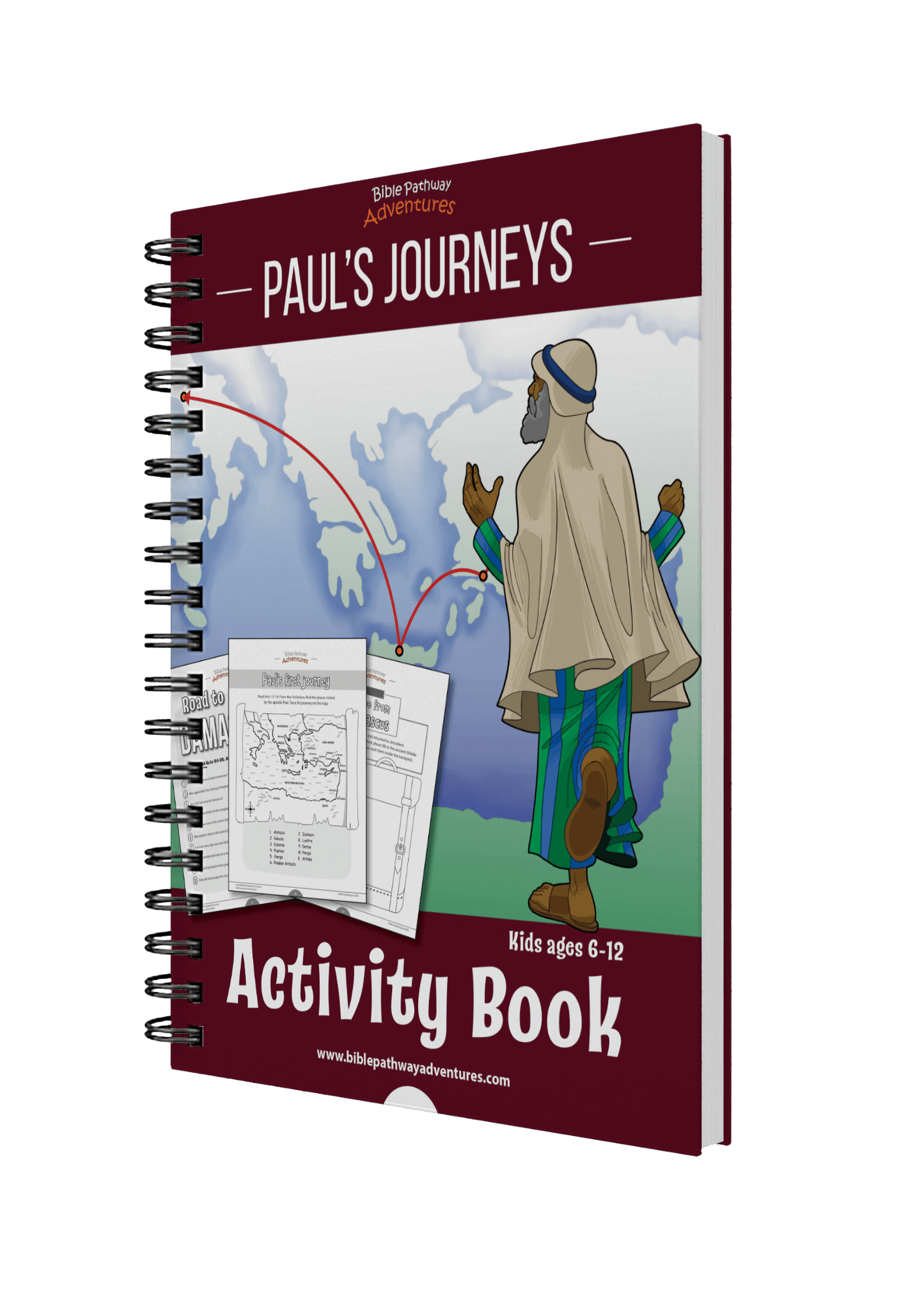 Paul's Journeys Activity Book