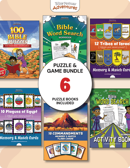 Puzzles & Games | Bible Puzzle & Game Book BUNDLE