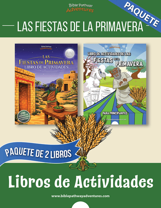 PAQUETE: Las fiestas de la primavera: Libros de actividades