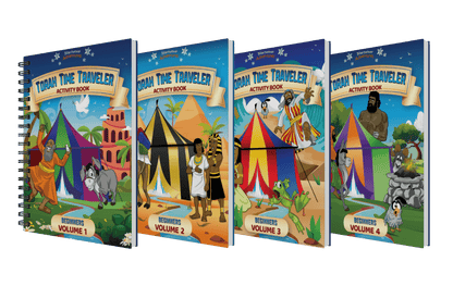 BUNDLE: Torah Time Traveler Activity Books for Beginners