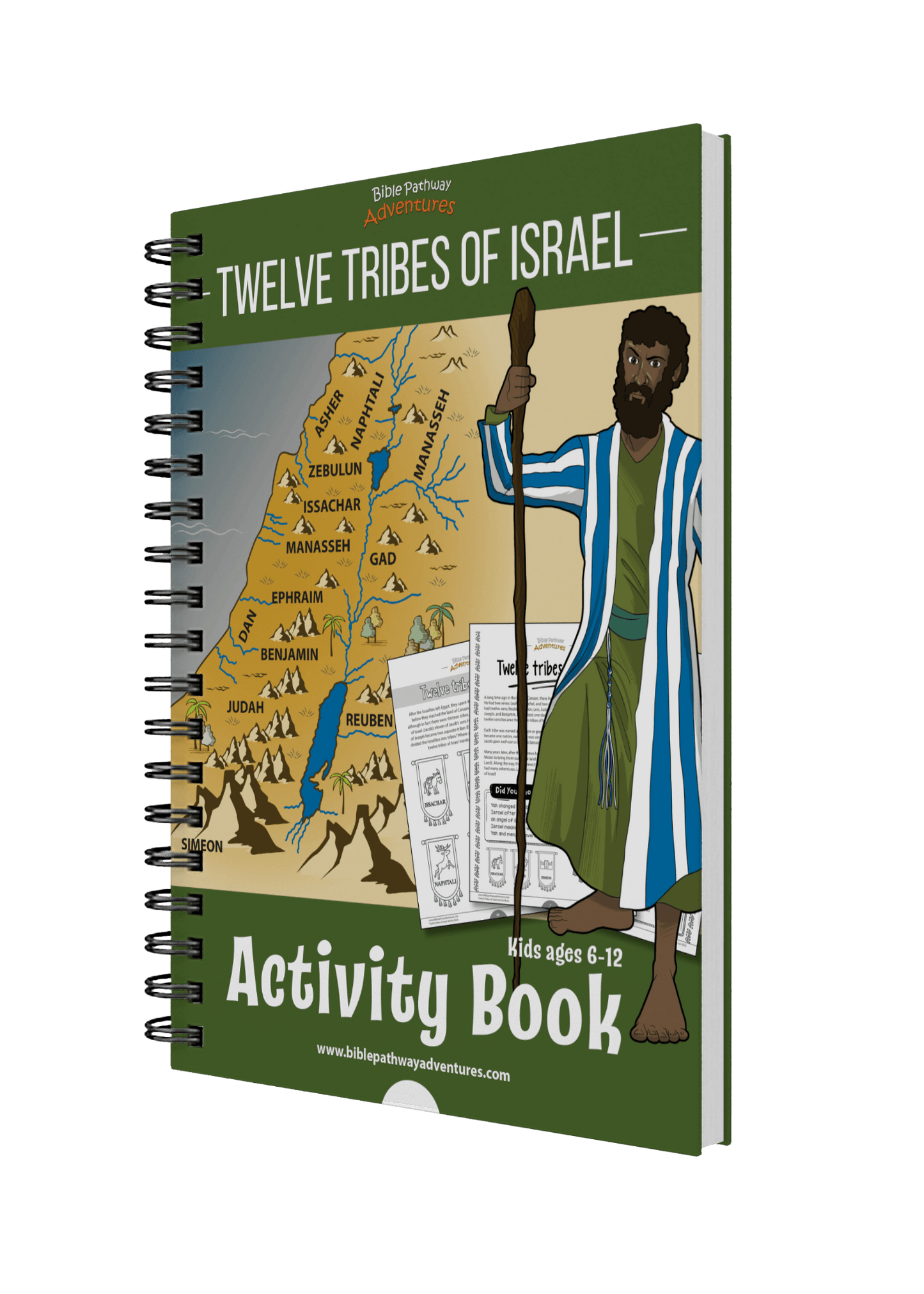 Twelve Tribes of Israel Activity Book