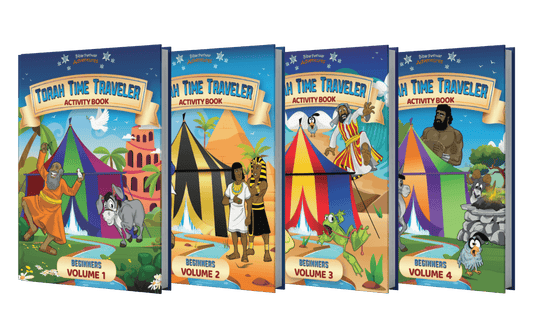 BUNDLE: Torah Time Traveler Activity Books for Beginners