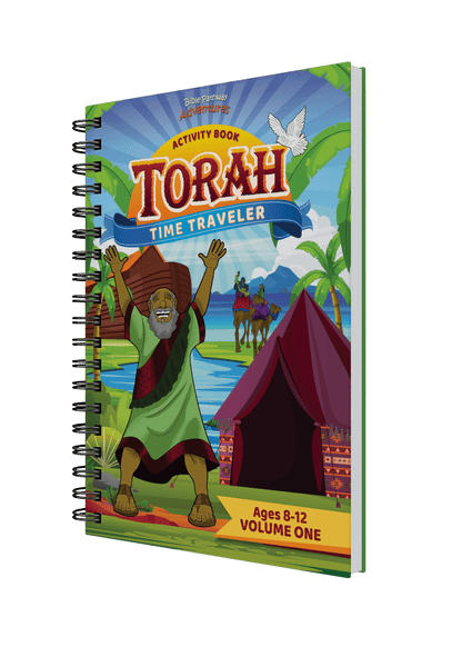 Torah Time Traveler Activity Book: Volume One