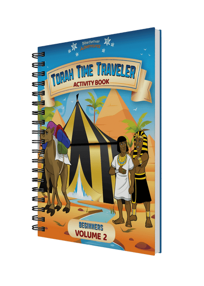 Torah Time Traveler Activity Book for Beginners: Volume 2