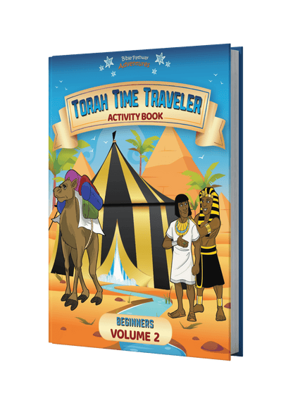 Torah Time Traveler Activity Book for Beginners: Volume 2