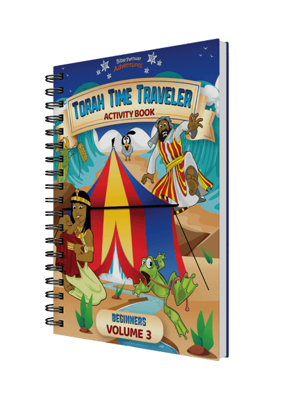 Torah Time Traveler Activity Book for Beginners: Volume 3