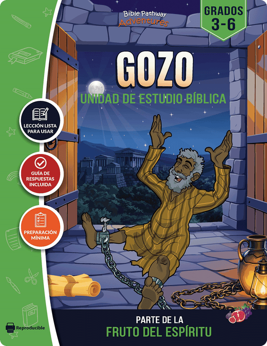 Book cover of 'Gozo' with a character in chains and a green sidebar on a blue background