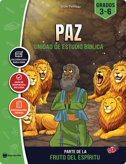 Unidad de estudio | Paz: Fruto del Espíritu (grados 3-6)