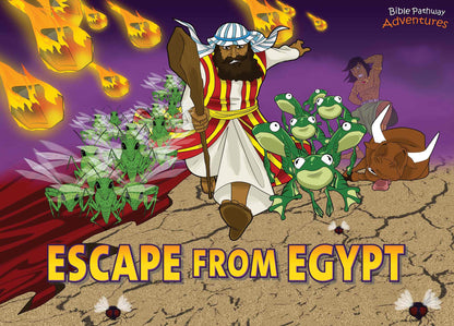 Escape from Egypt storybook (paperback)