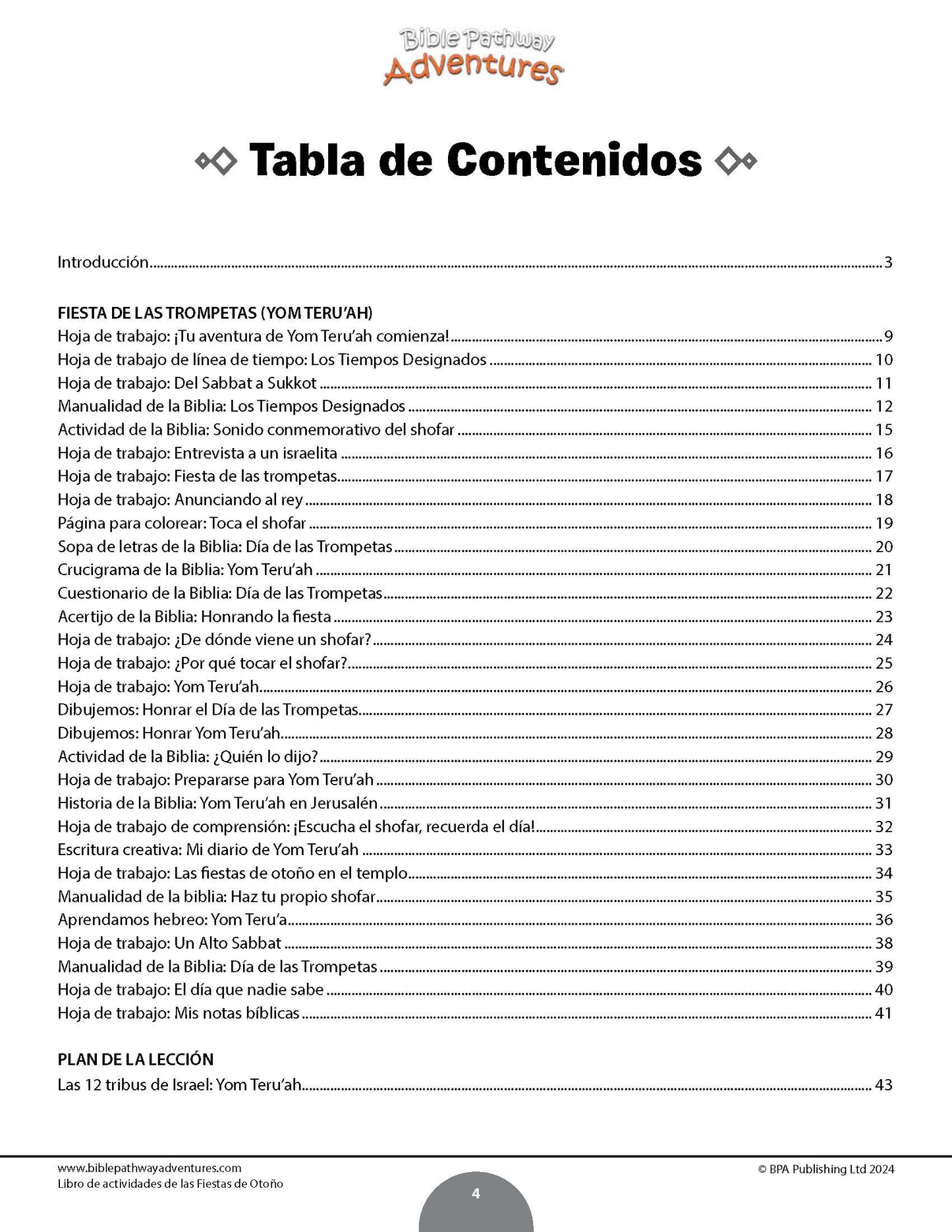 BUNDLE: Libros de actividades de las Fiestas de Otoño (PDF)