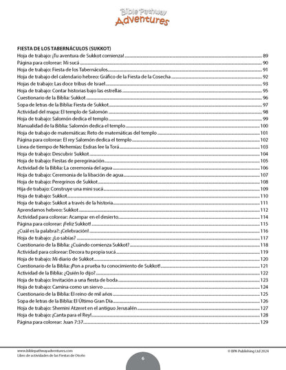 BUNDLE: Libros de actividades de las Fiestas de Otoño (PDF)