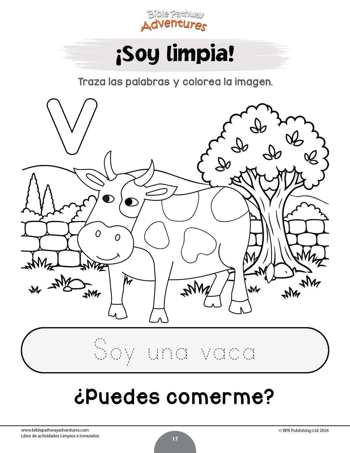 Libro de actividades -  Limpios e inmundos