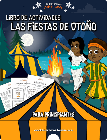Libro de actividades: Las fiestas de otoño para principiantes book cover