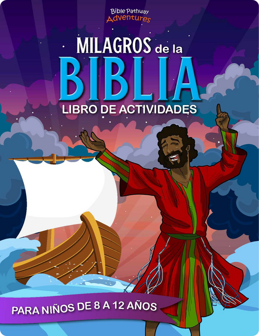 Libro de actividades de los milagros de la Biblia