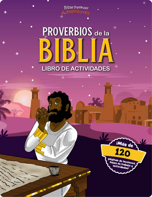 Libro de actividades de proverbios de la Biblia (PDF)
