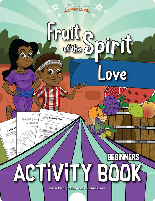 Amor: libro de actividades del fruto del espíritu para principiantes