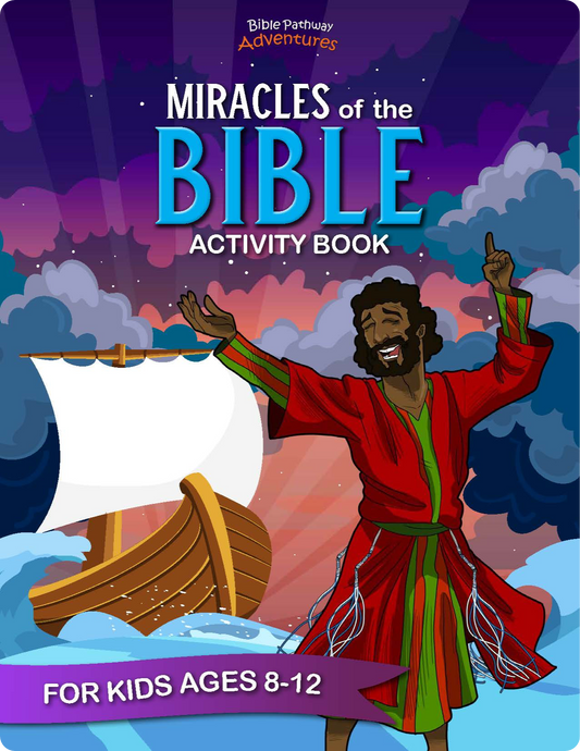 Miracles of the Bible Activity Book (PDF)